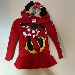 Disney Minnie Mouse Red Hoodie